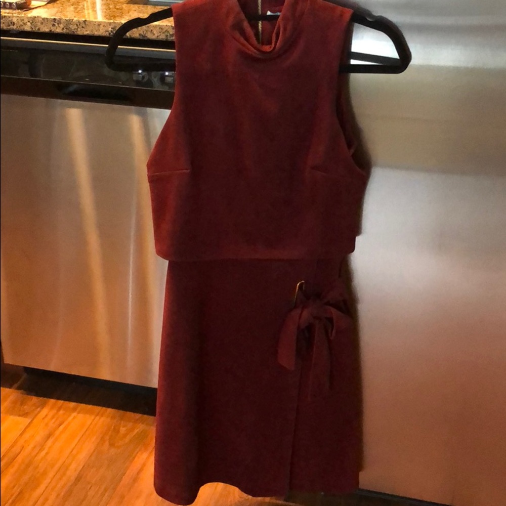 Antonio Melani Dark Red Dress